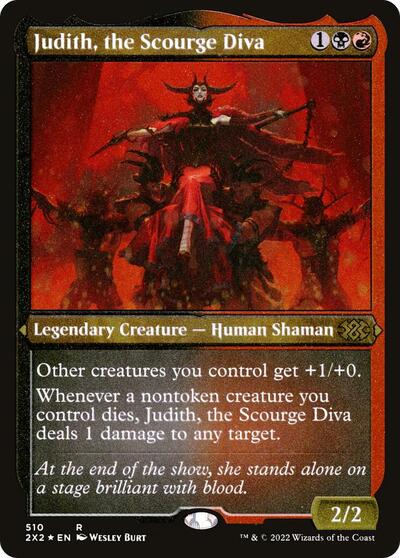 Judith, the Scourge Diva (Foil Etched)
