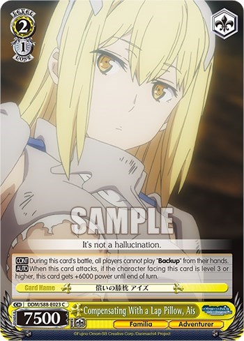 Compensating With a Lap Pillow, Ais