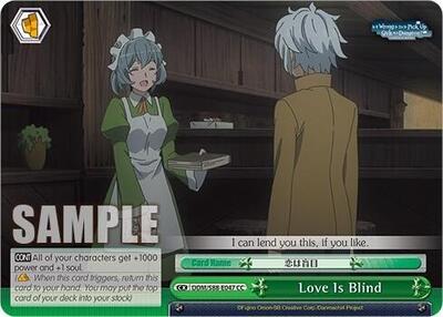 Love Is Blind