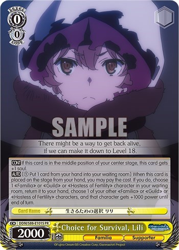 Choice for Survival, Lili (Foil)