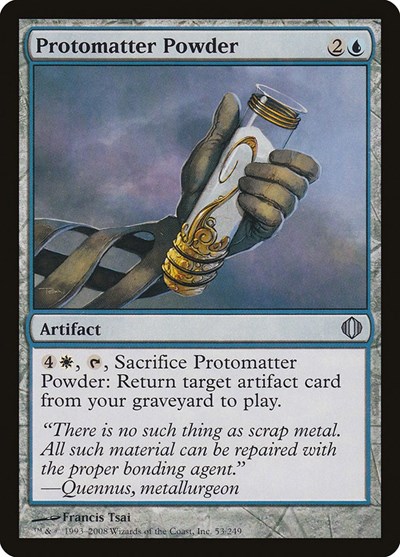 Protomatter Powder