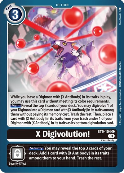 X Digivolution!