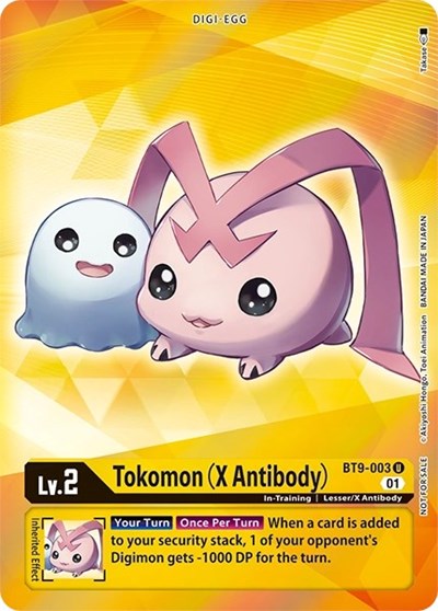 Tokomon (X Antibody) (Box Topper)