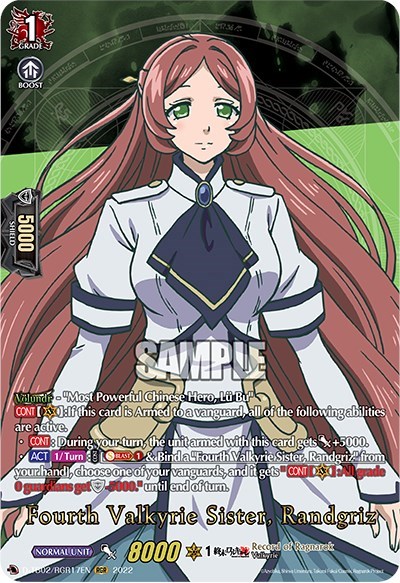 Fourth Valkyrie Sister, Randgriz (RGR)