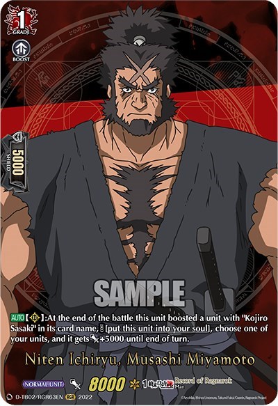 Niten Ichiryu, Musashi Miyamoto (RGR)