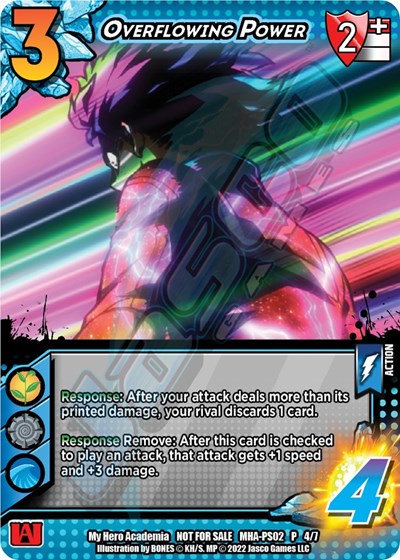 Overflowing Power (Provisional Showdown 2)