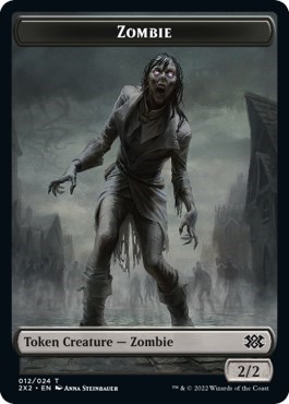 Zombie // Soldier Double-Sided Token