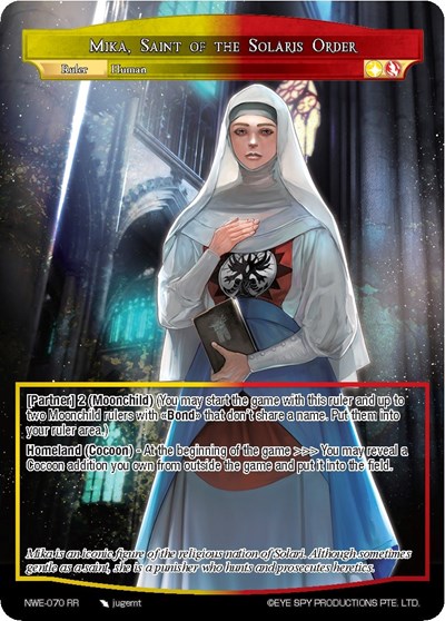 Mika, Saint of the Solaris Order