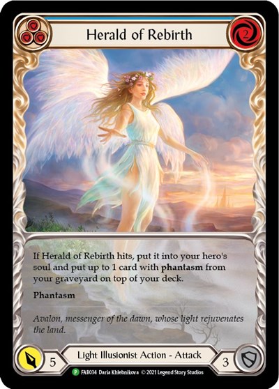 Herald of Rebirth (Blue) - FAB034