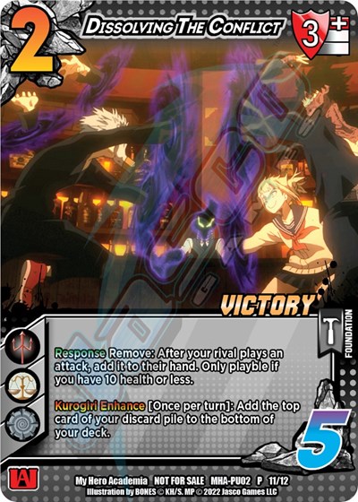 Dissolving The Conflict (Plus Ultra Pack 2 Victory)