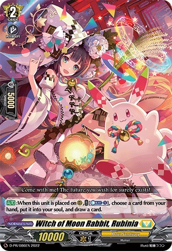 Witch of Moon Rabbit, Rubinia (D-PR/086EN) (Non-Foil)