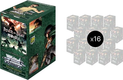 Attack on Titan Vol. 2 Booster Box Case