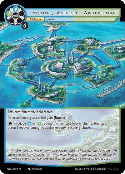 Eternal, Artificial Archipelago