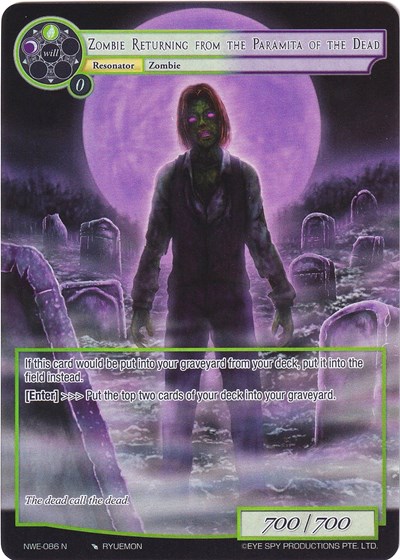 Zombie Returning from the Paramita of the Dead (Full Art)
