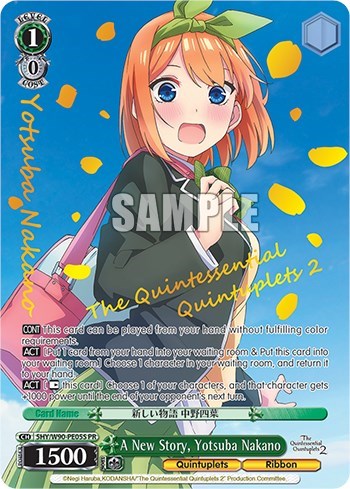 A New Story, Yotsuba Nakano (Foil)