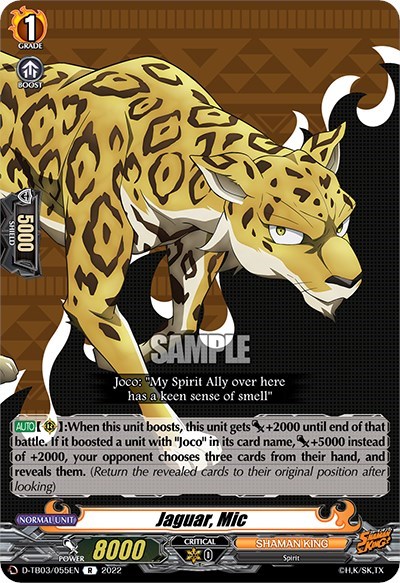 Jaguar, Mic