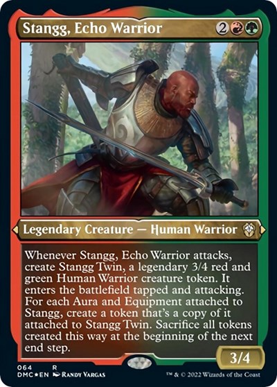 Stangg, Echo Warrior (Foil Etched)