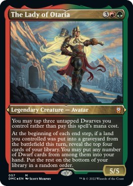 The Lady of Otaria (Foil Etched)