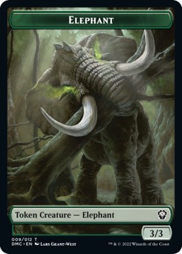 Elephant // Treasure Double-Sided Token