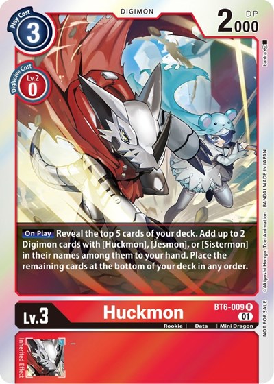 Huckmon (Event Pack 3)