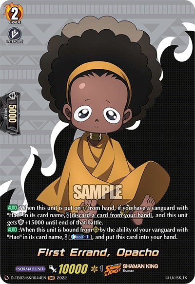 First Errand, Opacho (SKR)