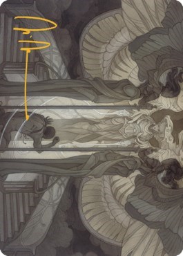 Prayer of Binding Art Card (Gold-Stamped Signature)