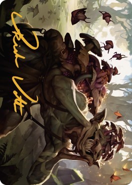 Sprouting Goblin Art Card (Gold-Stamped Signature)