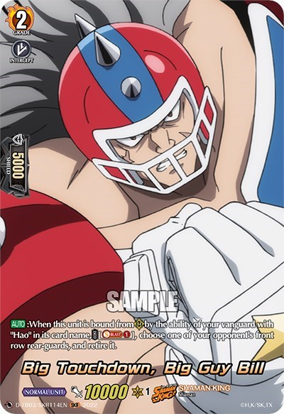 Big Touchdown, Big Guy Bill (SKR)