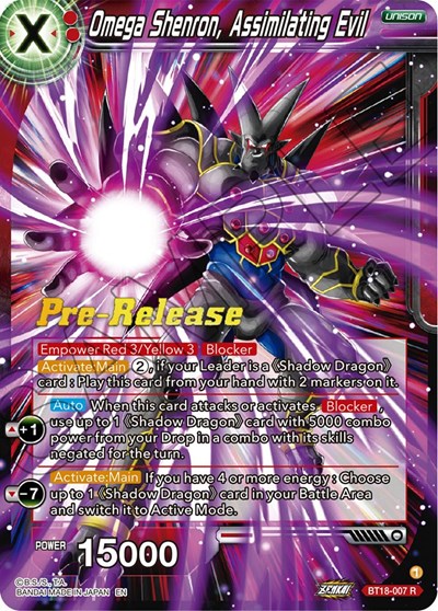 Omega Shenron, Assimilating Evil