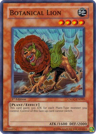Botanical Lion