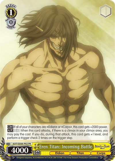 Eren Titan: Incoming Battle