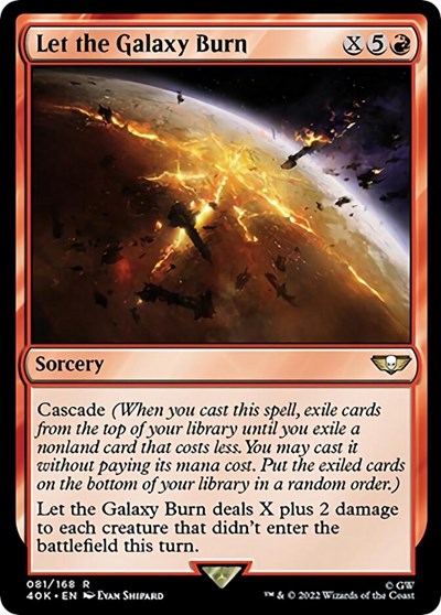 Let the Galaxy Burn (Surge Foil)