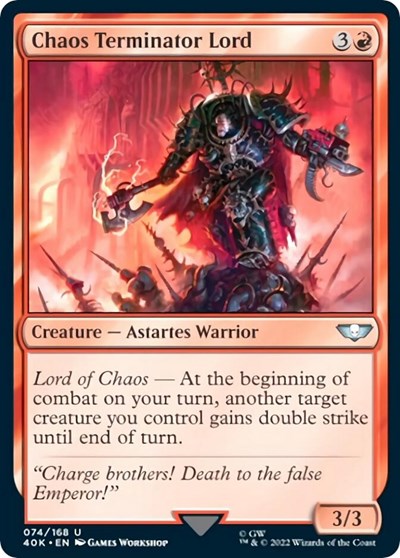 Chaos Terminator Lord (Surge Foil)