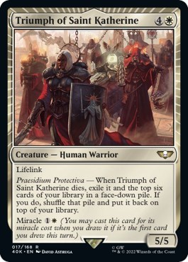 Triumph of Saint Katherine (Surge Foil)