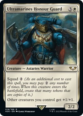 Ultramarines Honour Guard (Surge Foil)