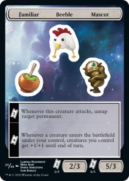 Familiar Beeble Mascot