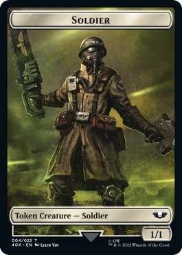 Soldier (004) // Vanguard Suppressor Double-Sided Token
