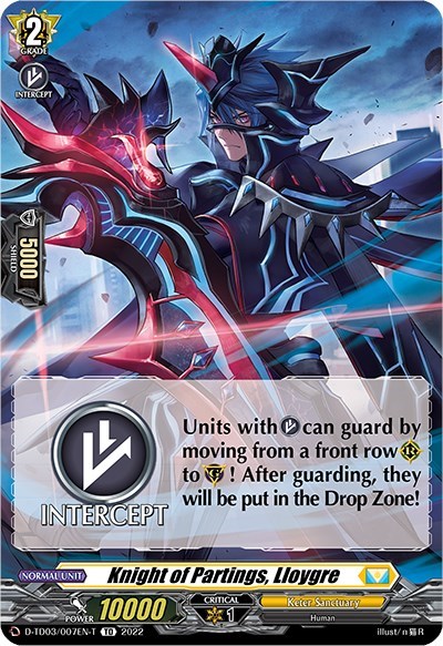 Knight of Partings, Lloygre (Tutorial Card)