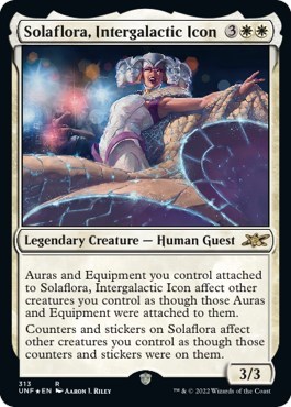 Solaflora, Intergalactic Icon (Galaxy Foil)