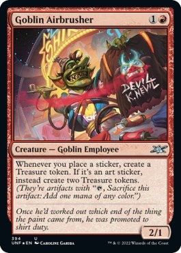 Goblin Airbrusher (Galaxy Foil)