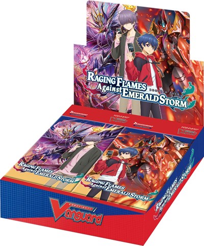 Raging Flames Against Emerald Storm Booster Box