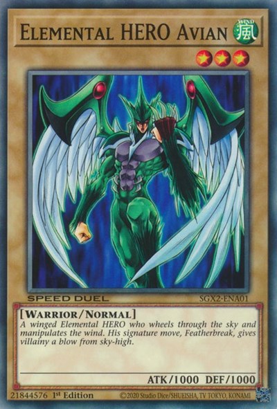 Elemental HERO Avian
