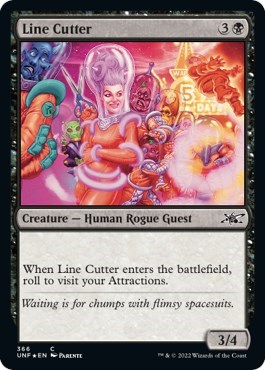 Line Cutter (Galaxy Foil)