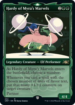 Hardy of Myra's Marvels (Showcase)
