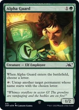 Alpha Guard (Galaxy Foil)
