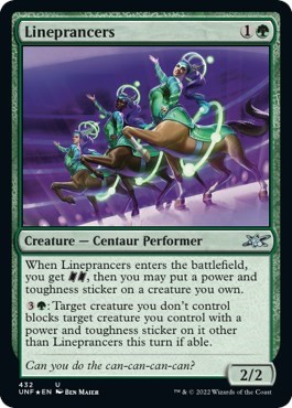 Lineprancers (Galaxy Foil)