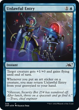 Unlawful Entry (Galaxy Foil)