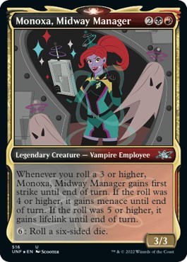 Monoxa, Midway Manager (Showcase) (Galaxy Foil)