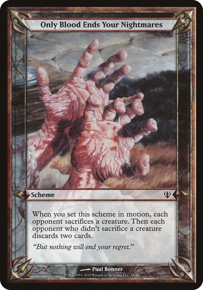 Only Blood Ends Your Nightmares (Archenemy)