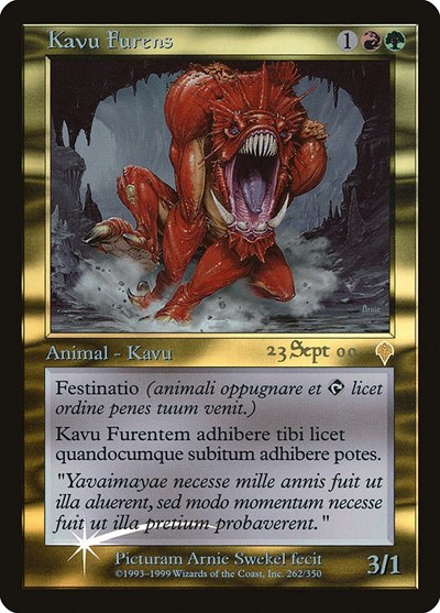Raging Kavu (Latin)